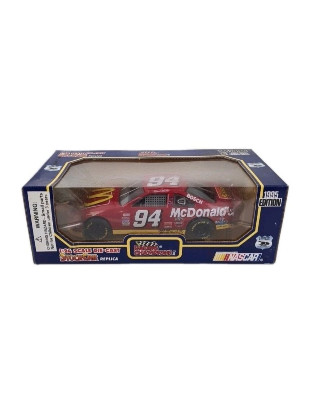 Racing Champions Nascar Stock Car McDonalds #94 Bill Elliott 1:24 DieCast D25
